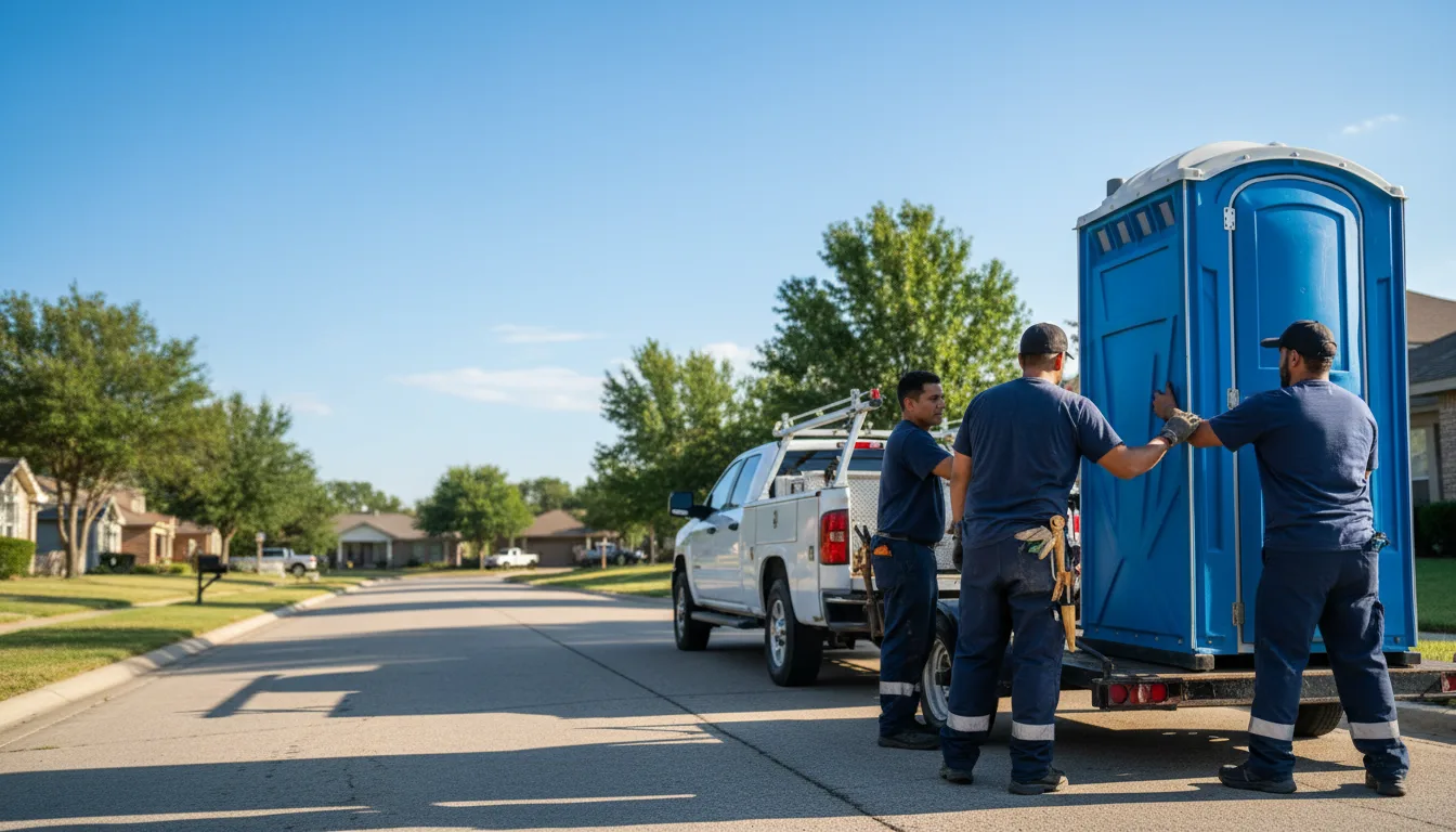 Portable Toilet Rental in Ponder, TX near me